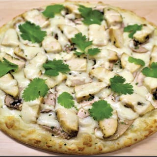 Chicken Alfredo Pizza